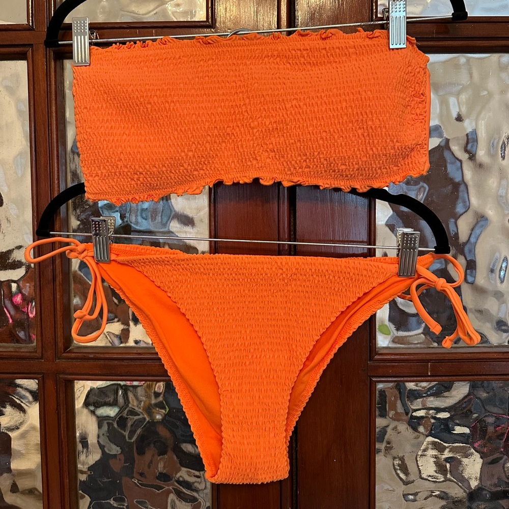 Hollister Orange Bikini Set